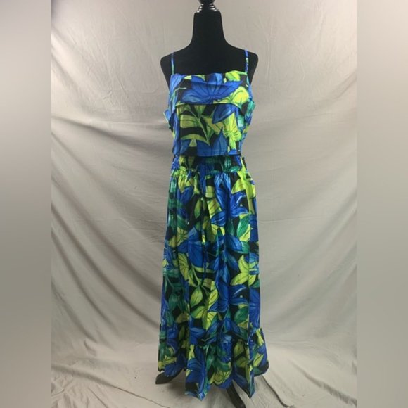 Bahama Tropical Print Cami Top & Ruffle Hem Skirt - Picture 7 of 7